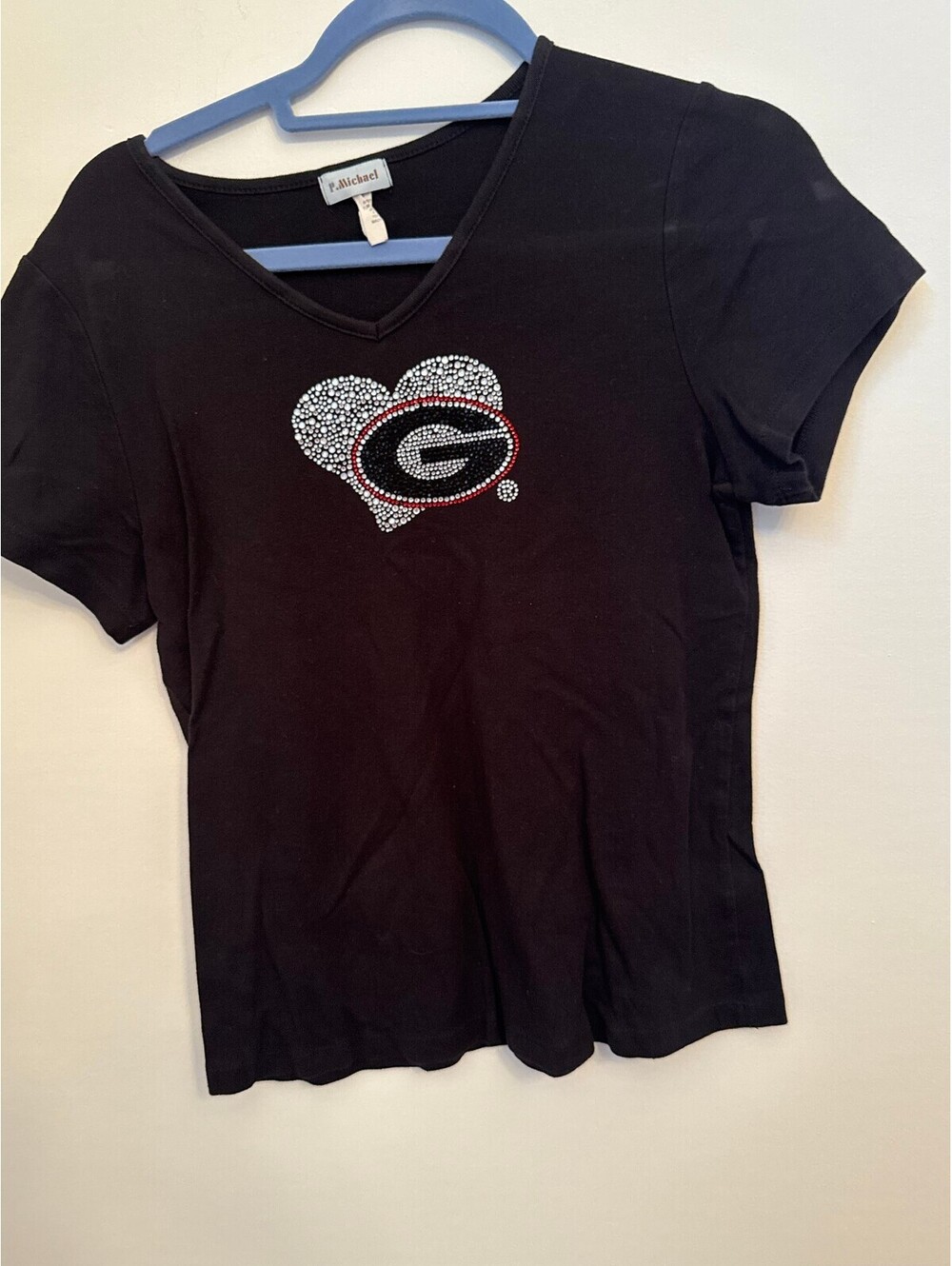 P. Michael Georgia Bulldogs black T-shirt